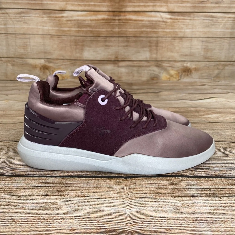 Creative Recreation Sneakers Women Size 7 Burgundy Casual Athletic Shoes NEW